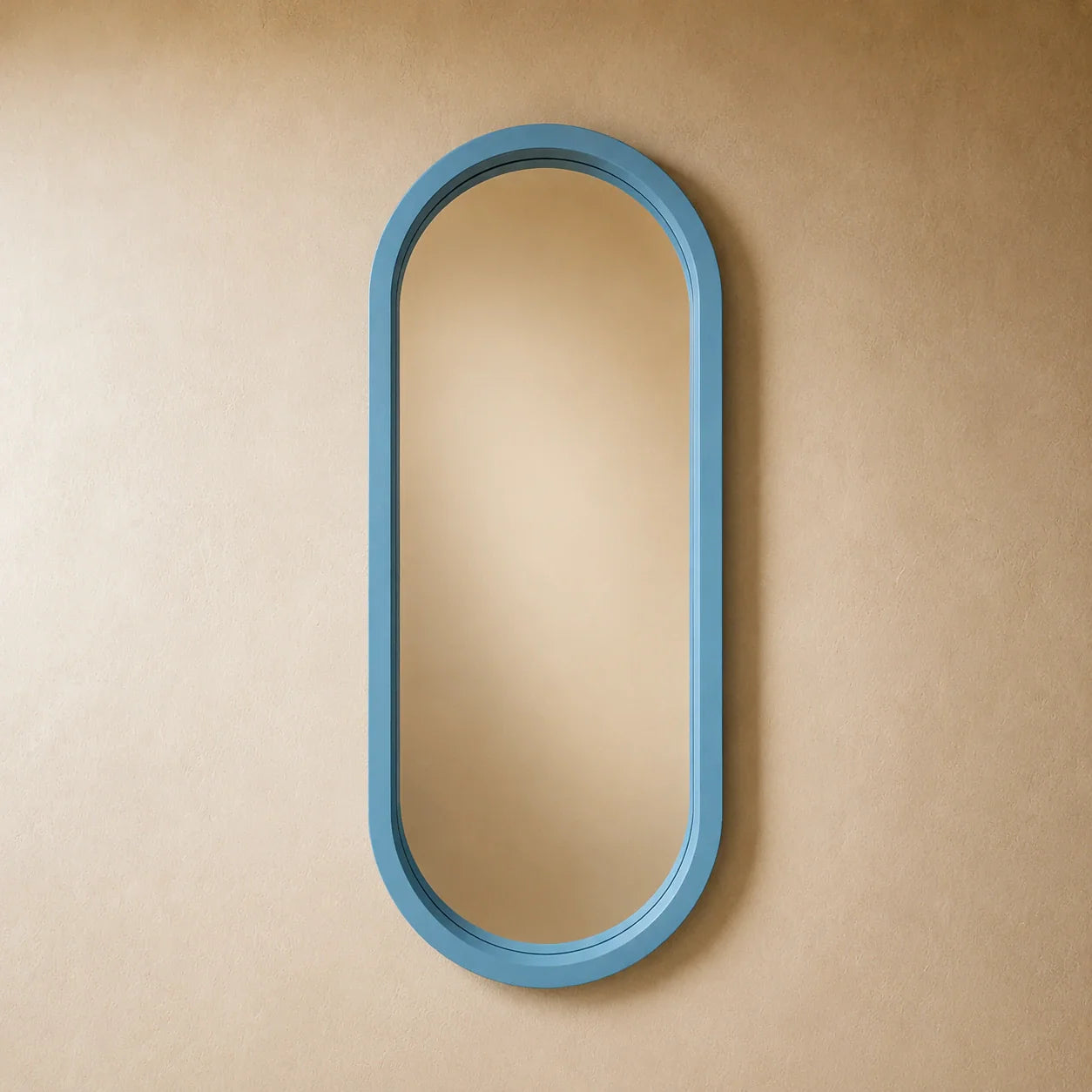 Ovale Azzurro capsule wall mirror alternate view