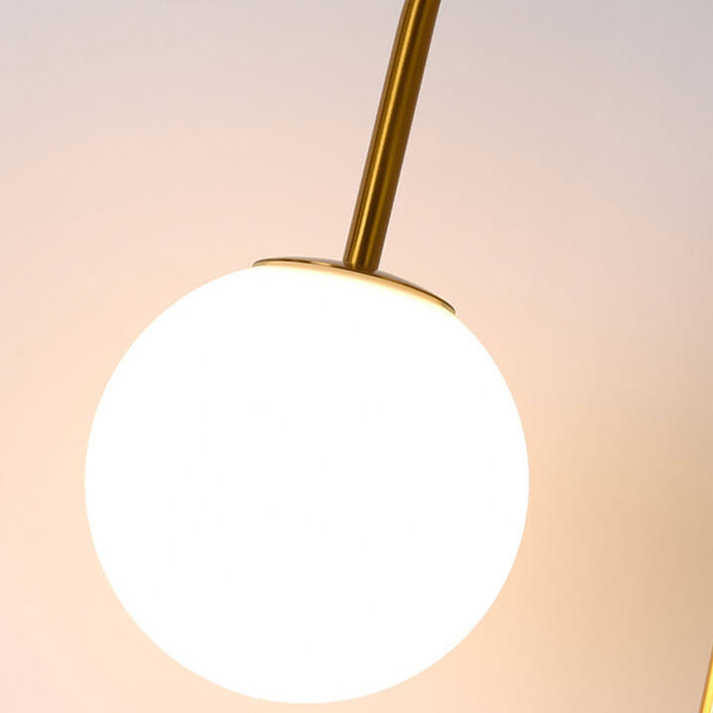 Nordic Minimalist Iron Marble Table LED Standing Floor Lamp