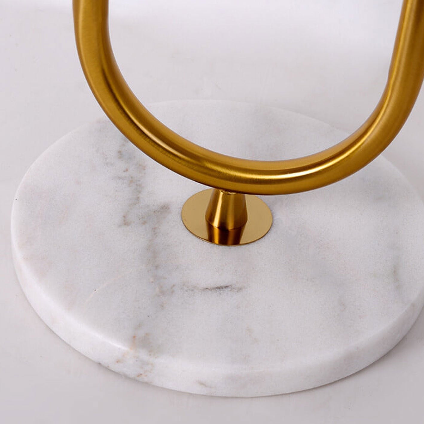 Nordic Minimalist Iron Marble Table LED Standing Floor Lamp