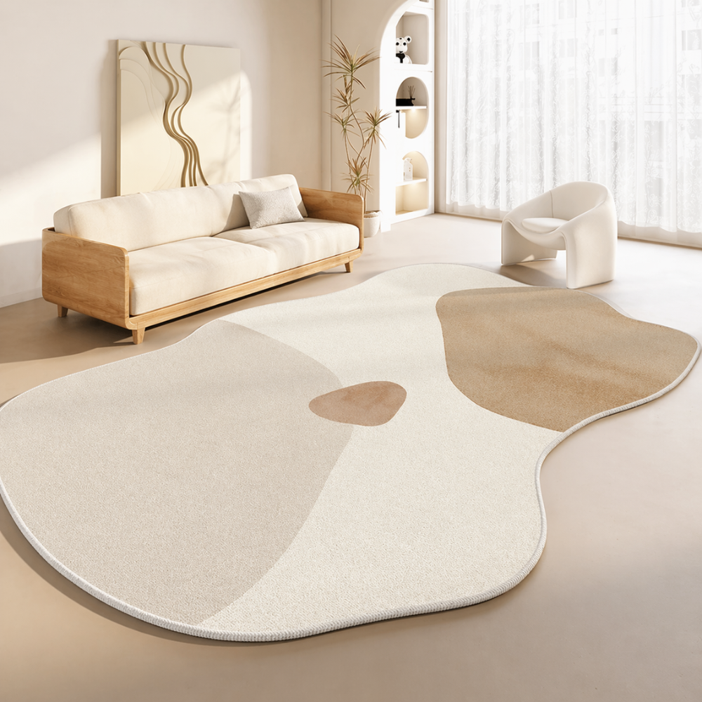 Novara Area Rug | Plush Japanese-Inspired Non-Slip Carpet for Living Room or Bedroom
