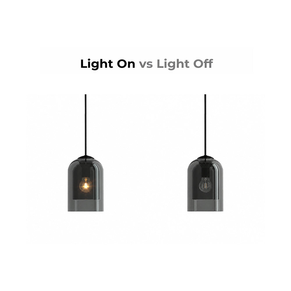 Lampe de table en verre Virella