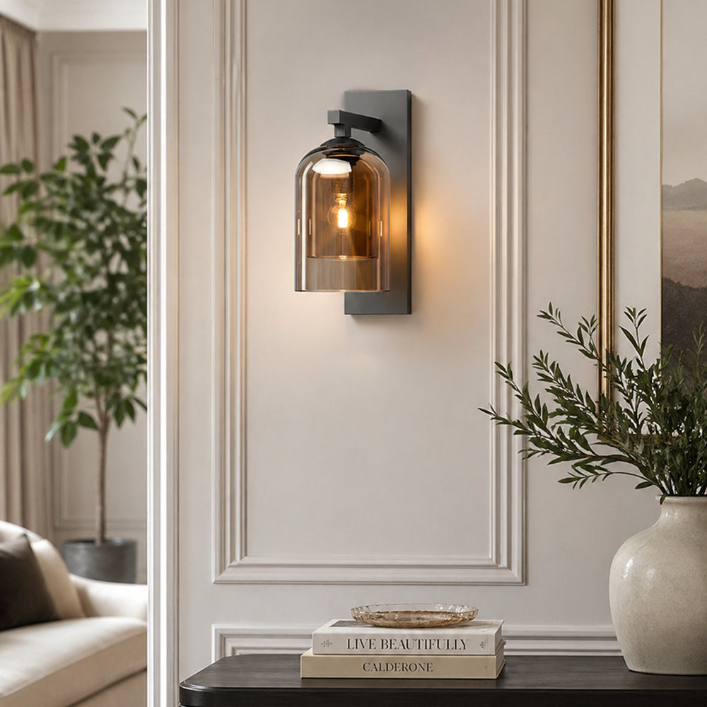 Aureon Glass Wall Sconce