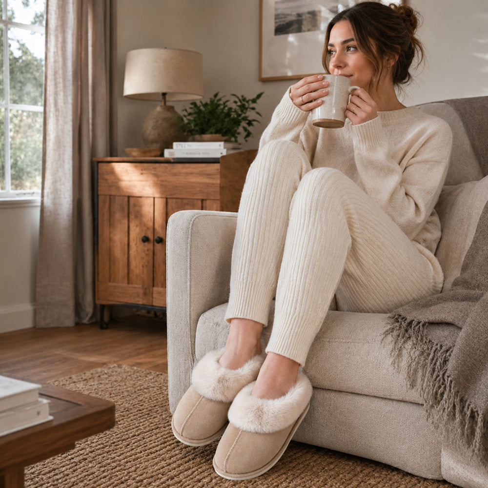 Velora Fur Slippers