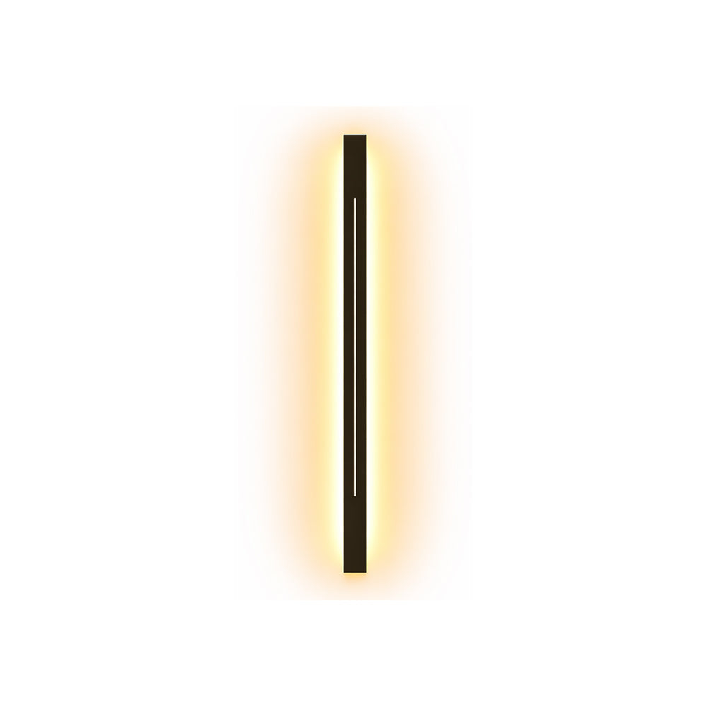 Long Black Wall Sconces Modern LED Linear Iron Light