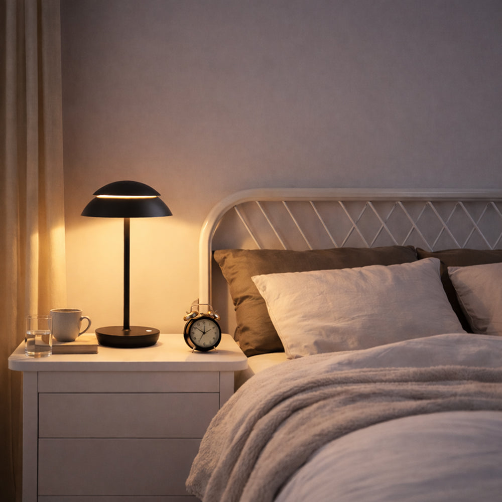 Lampe de Table Champignon Moderne Lampe d'Ambiance LED Moderne