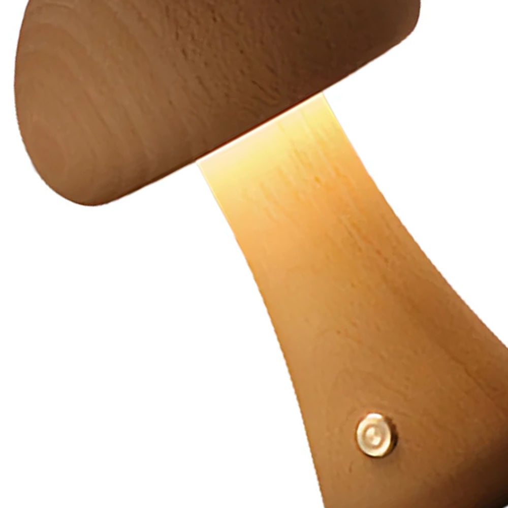 Lampe de table champignon Lampe de table décorative simple à LED