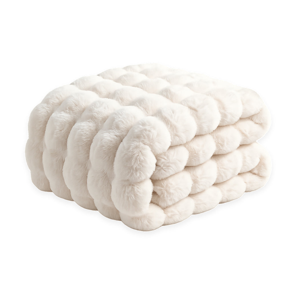 Ridgeline Faux Fur Throw Blanket