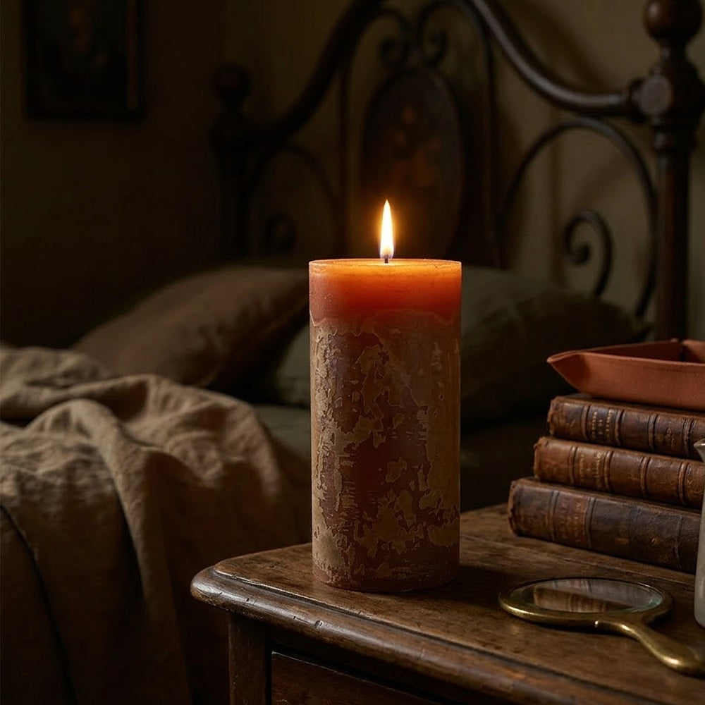 Unscented Pillar Candle