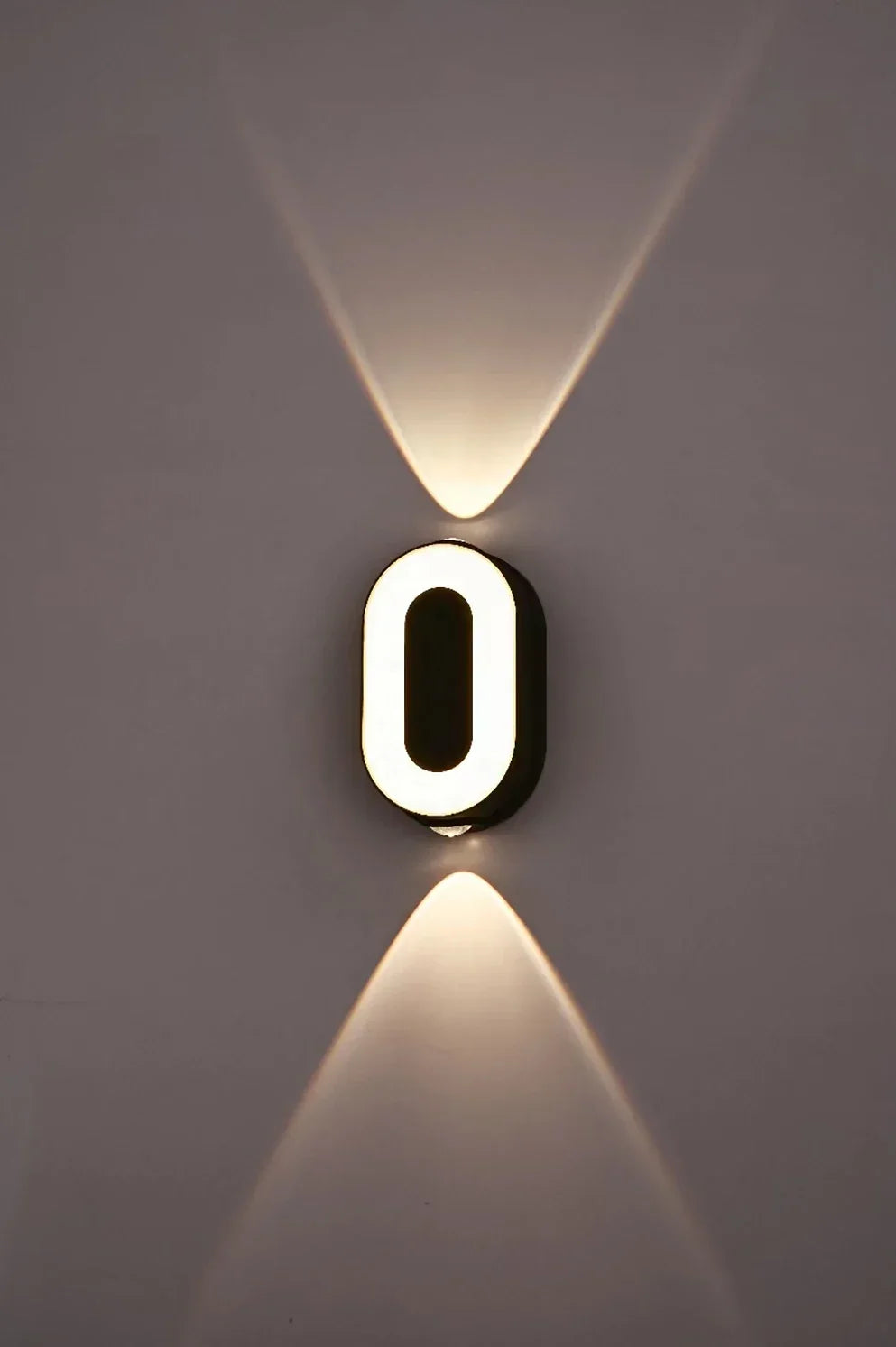 Digit Number Indoor&Outdoor IP65 Waterproof 7W LED Wall Lamp