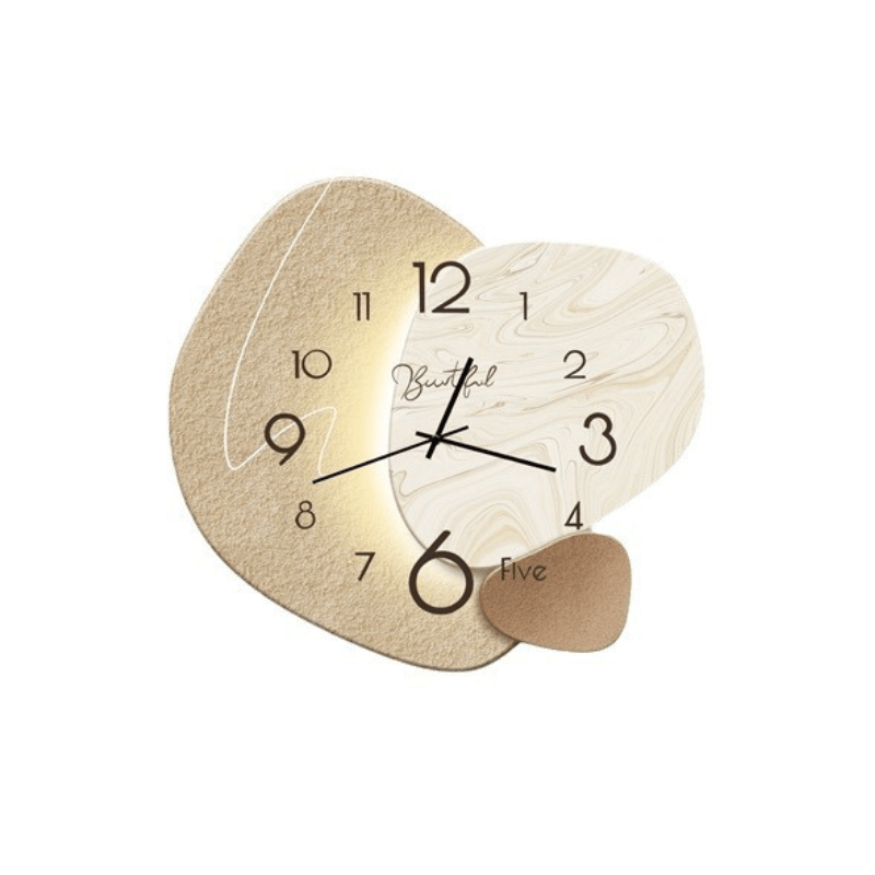 Wall clock - Abstract design - studio