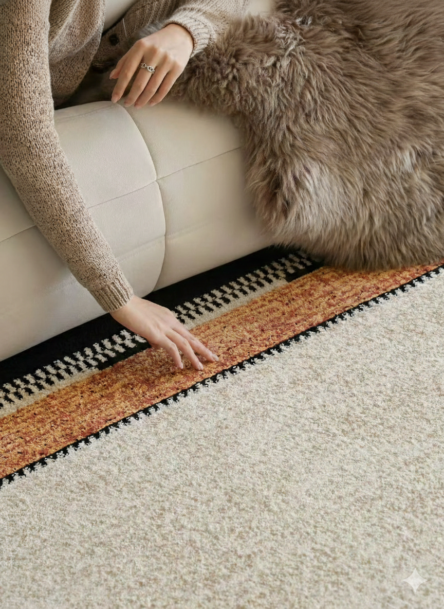 Kallum Border Rug