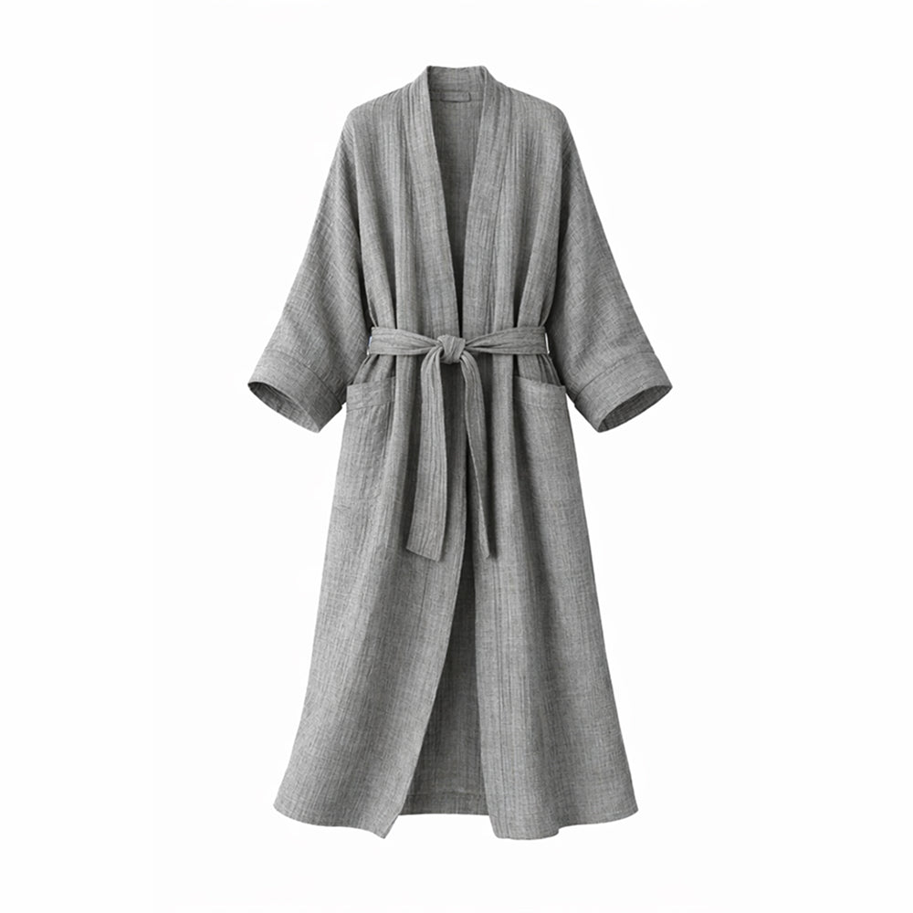 Joy 4- Layered Kimono Robe - 100% Turkish Cotton