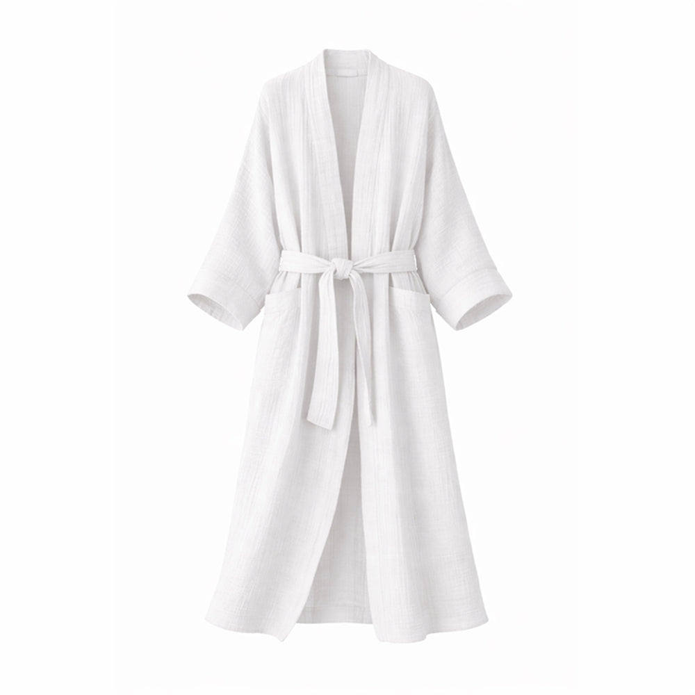 Joy 4- Layered Kimono Robe - 100% Turkish Cotton