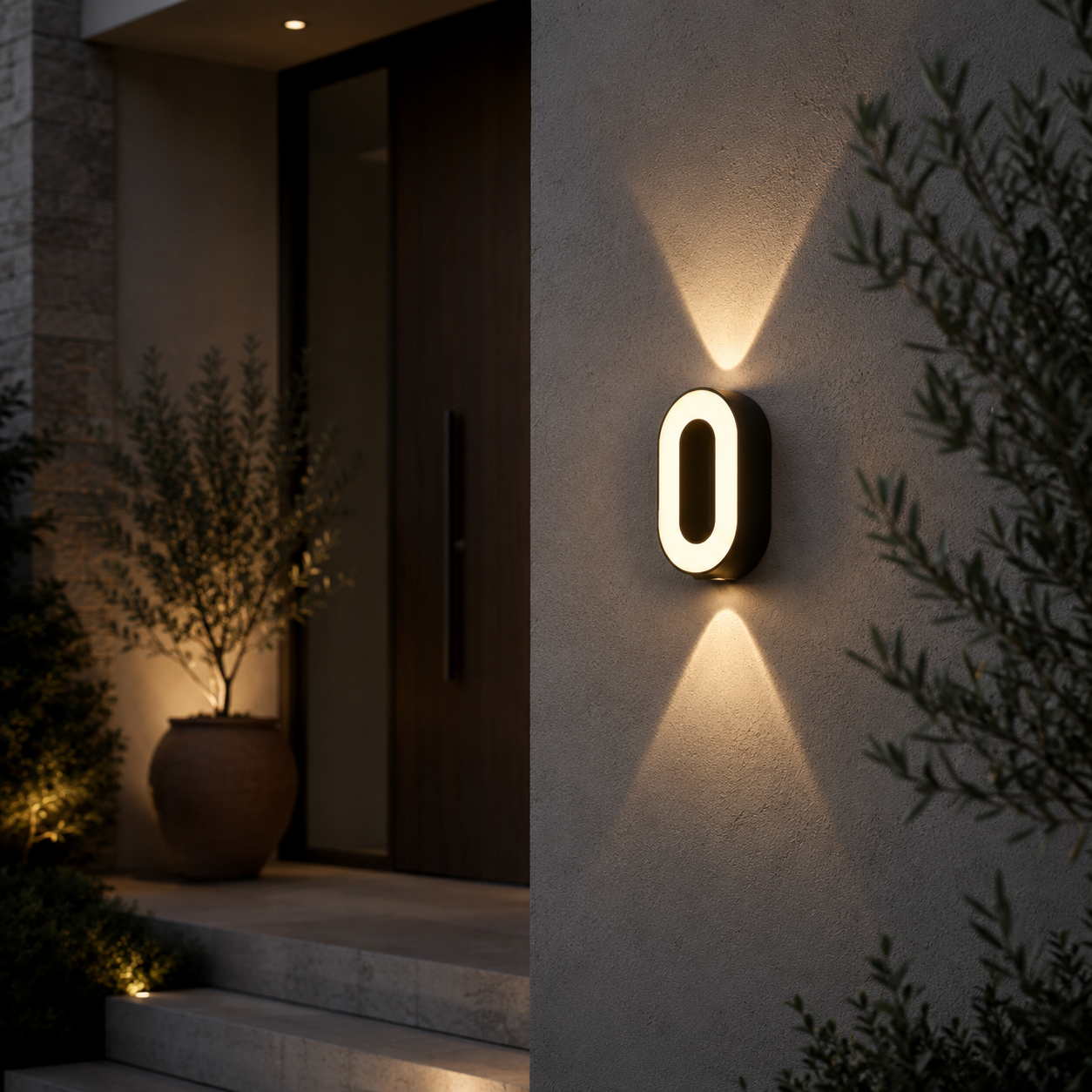 Civico Luminoso LED House Number Light
