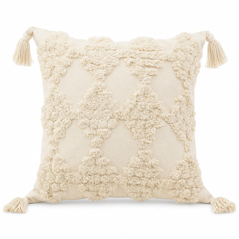 Orvella Tufted Tassel Pillow
