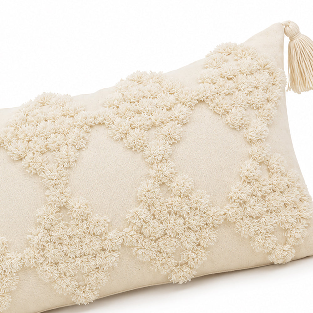 Orvella Tufted Tassel Pillow