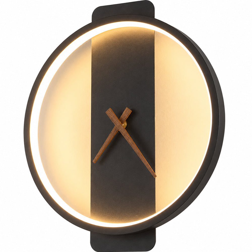 Avelor Halo Wall Clock Light