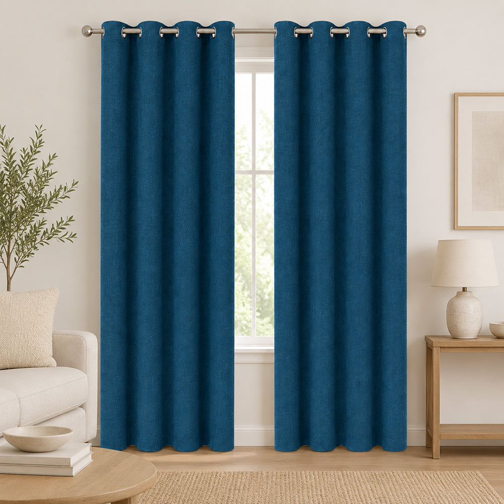 Velaro Deep Teal Curtains