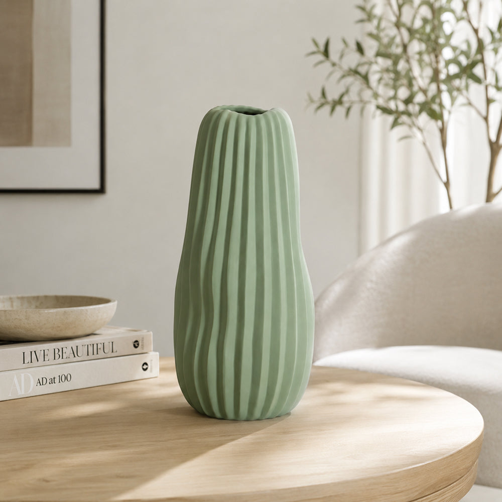 Vase en céramique de style Ins, ornements pour compositions florales, fleurs et fleurs séchées A