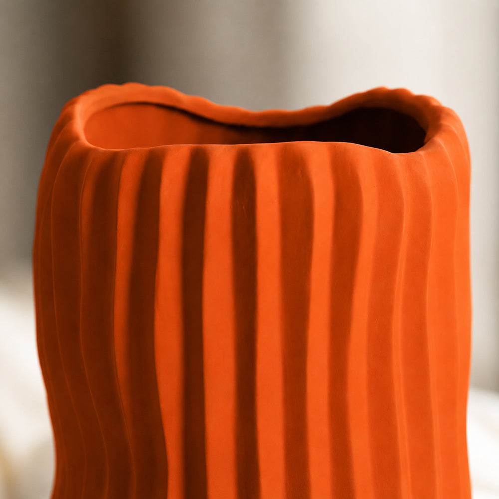 Aureon Ember Vase