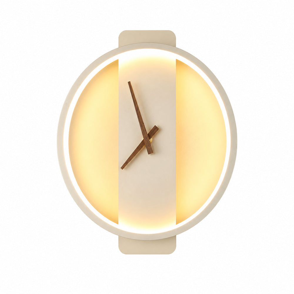 Avelor Halo Wall Clock Light