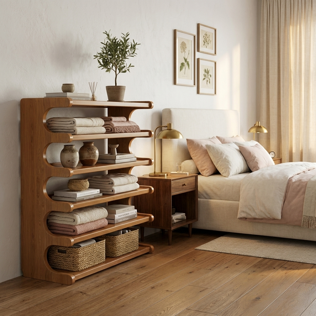 Scarpiera Bamboo Naturale - Italian Bedroom Retreat