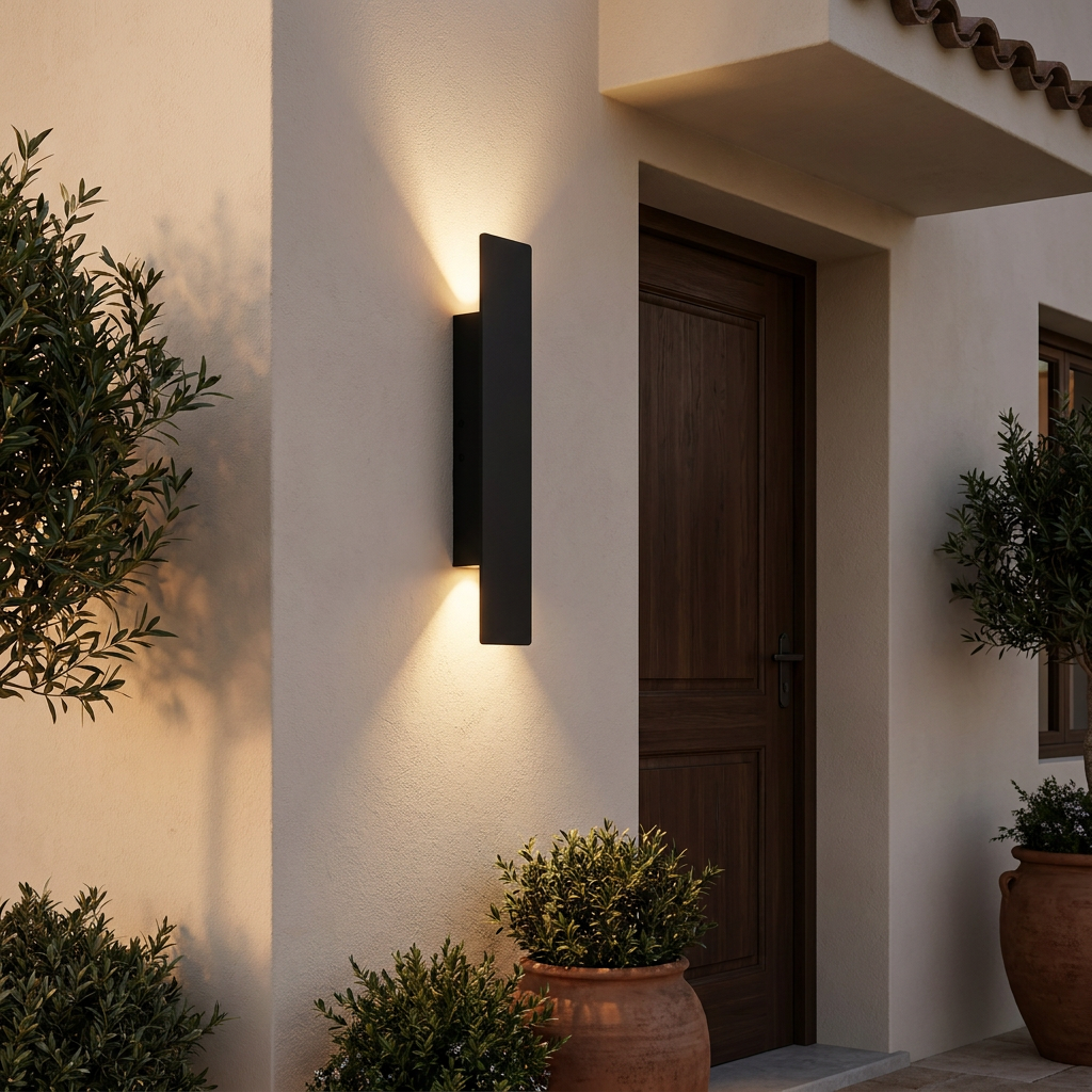 Velara Notturna - Matte Black - Italian Villa Entryway Lifestyle