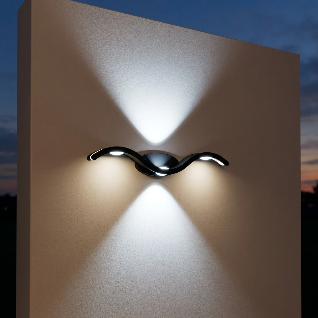 Onda-White-Cool White-Outdoor Wall