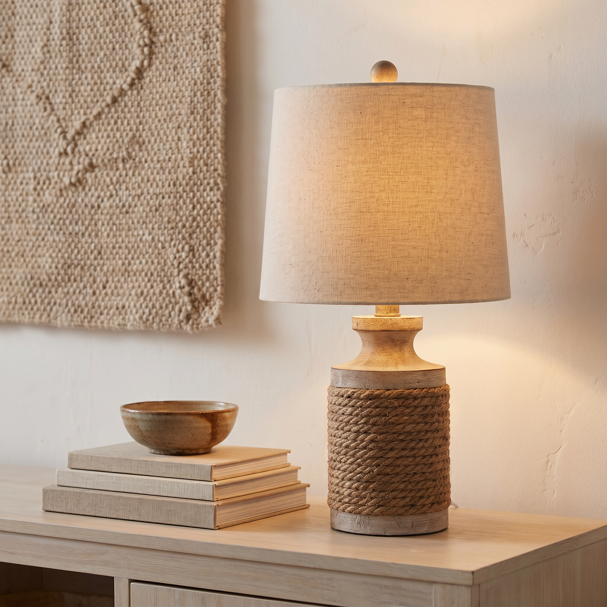 Riva Naturale-Oatmeal-Living Room Console