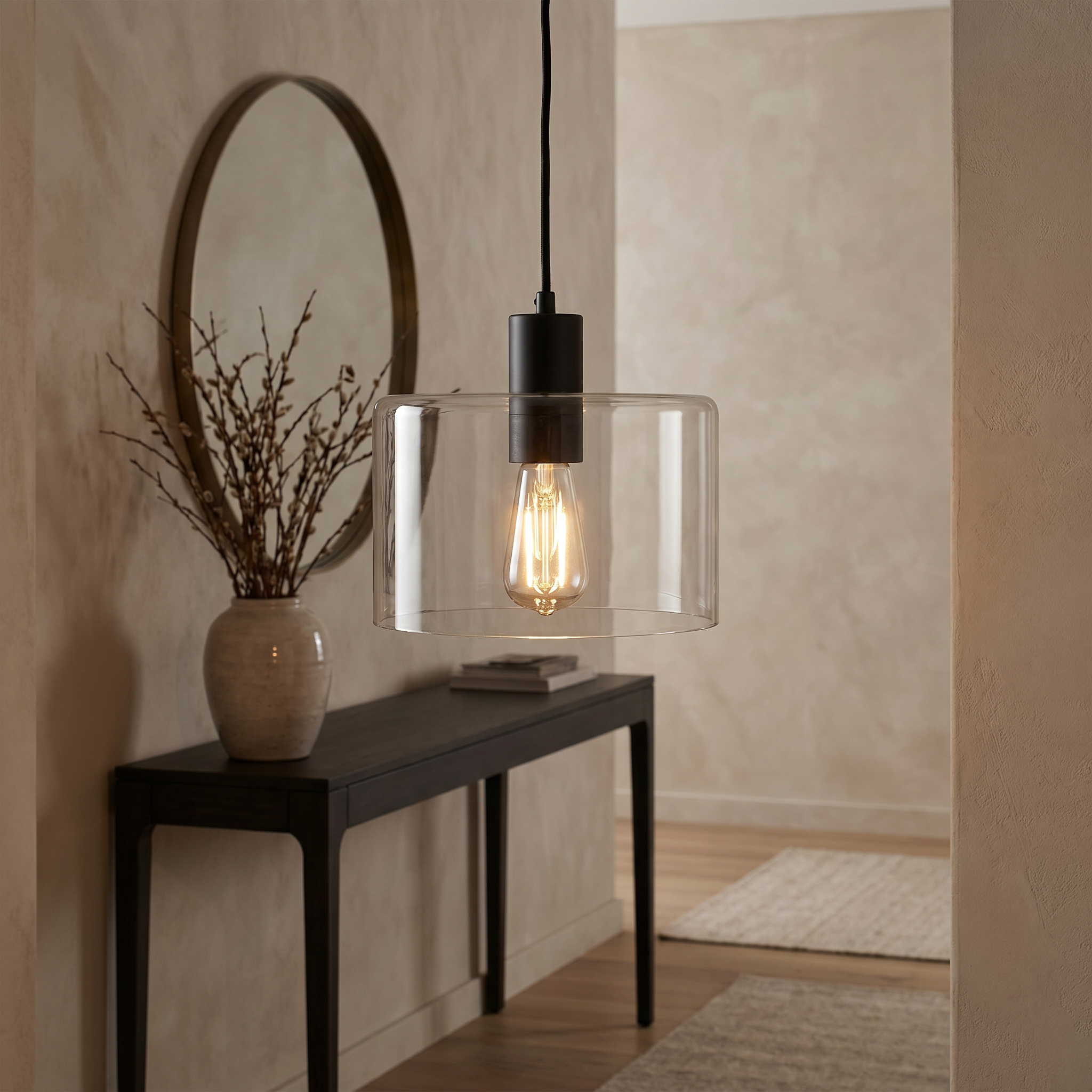 Aria Chiara-Blackened Bronze-Entryway Console