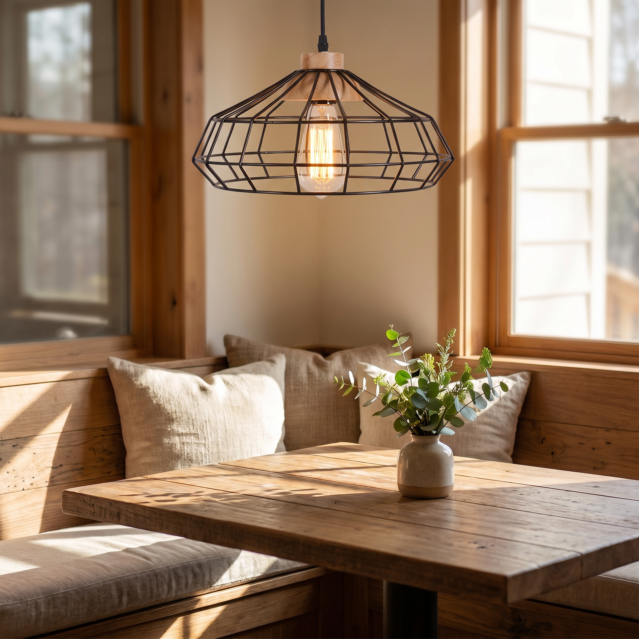 Corona Rustica-Black-Breakfast Nook