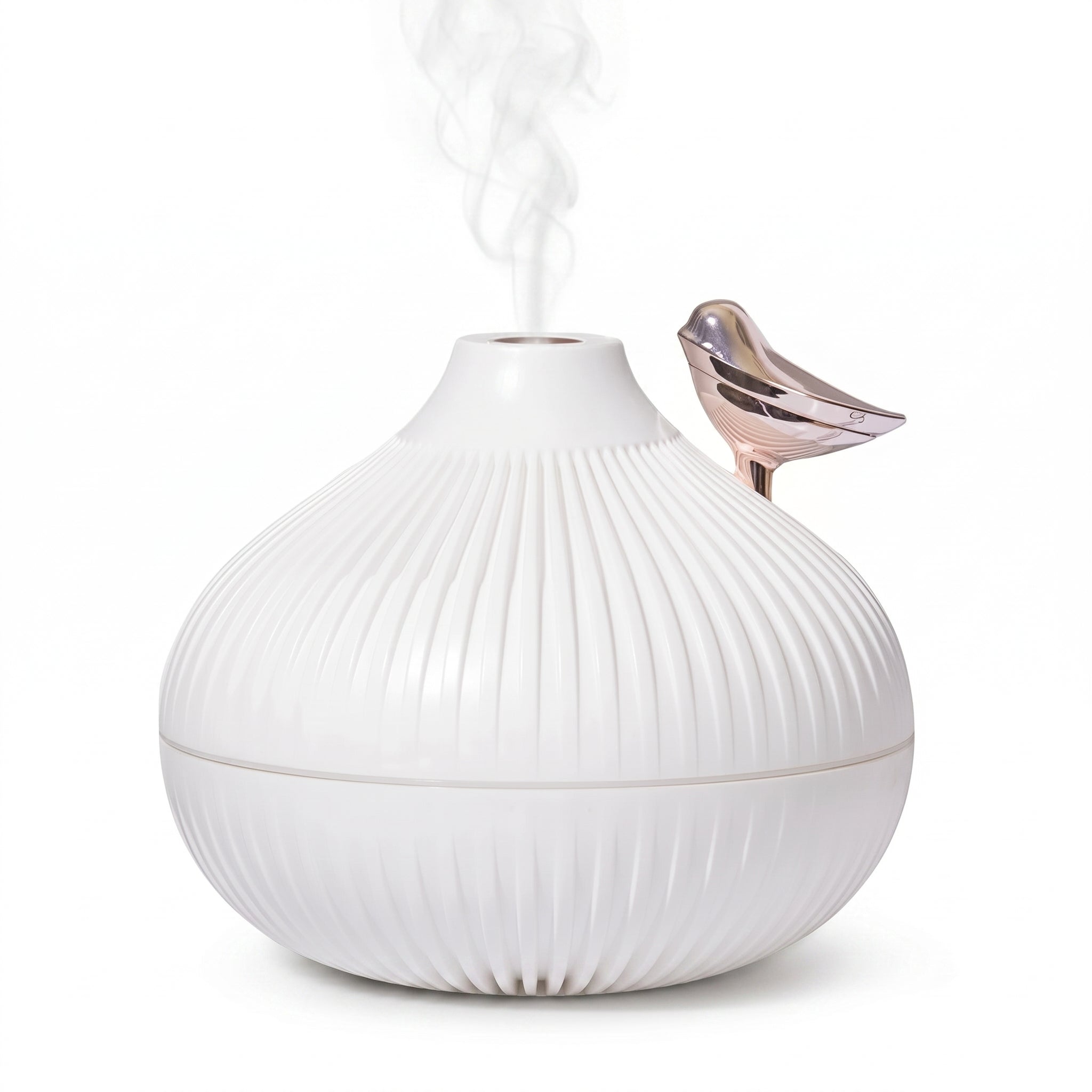 Nuvola onion mist humidifier in White — studio hero