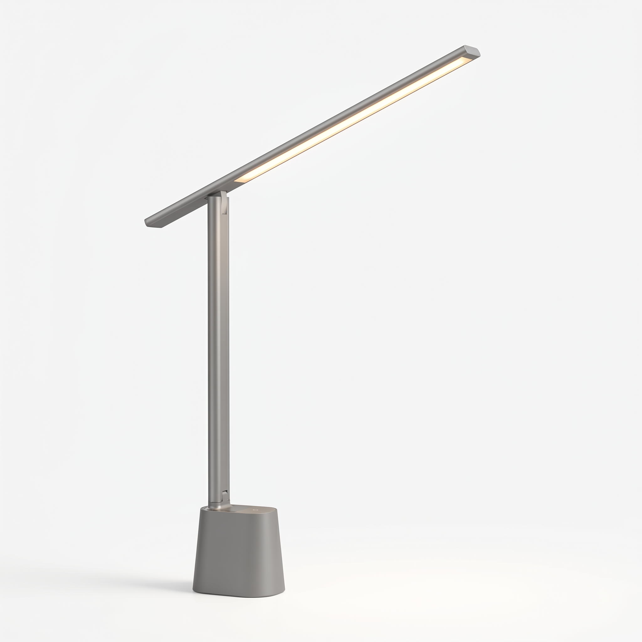 Foldable LED desk lamp - gray - studio