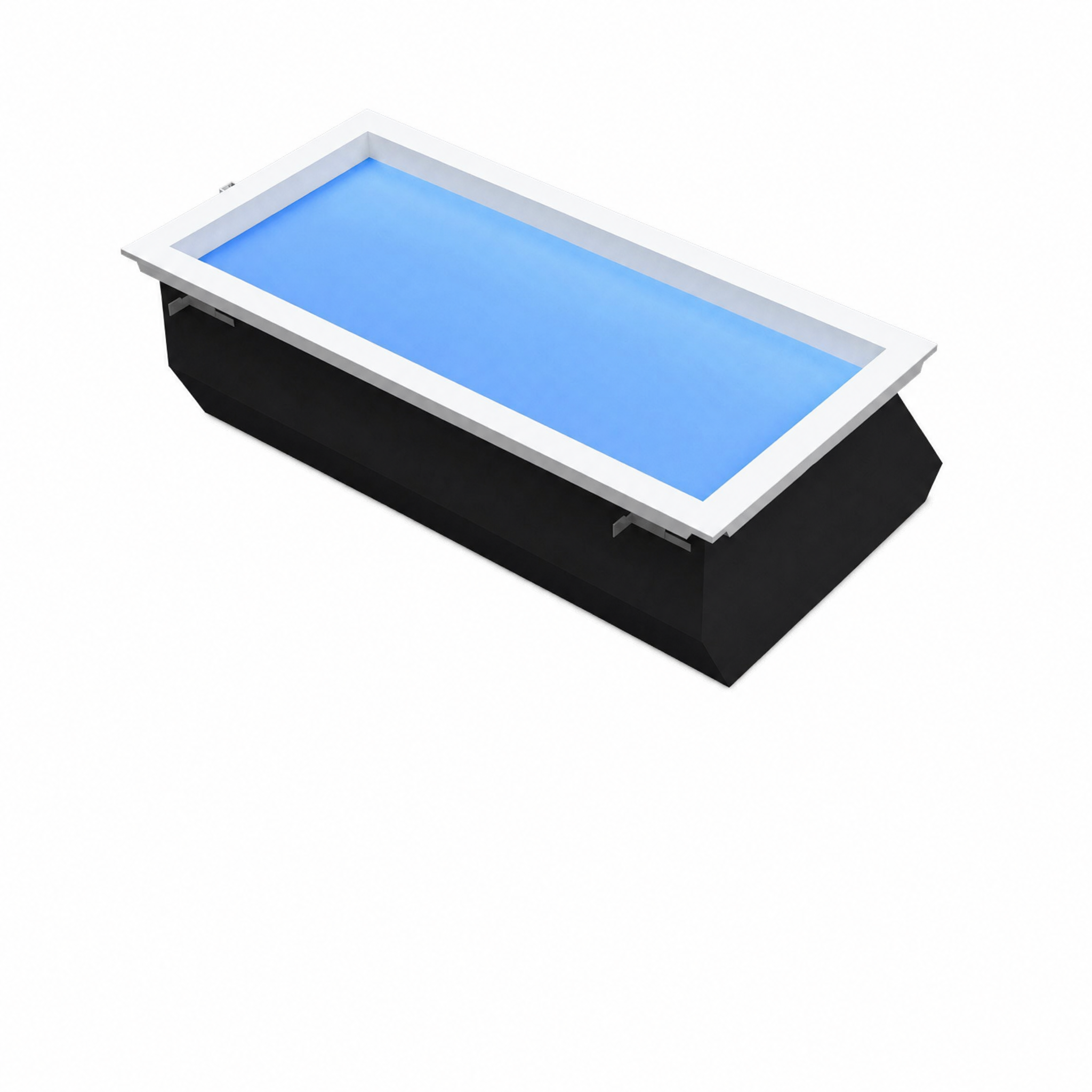 Cielo blue sky ceiling panel 120x60cm on white