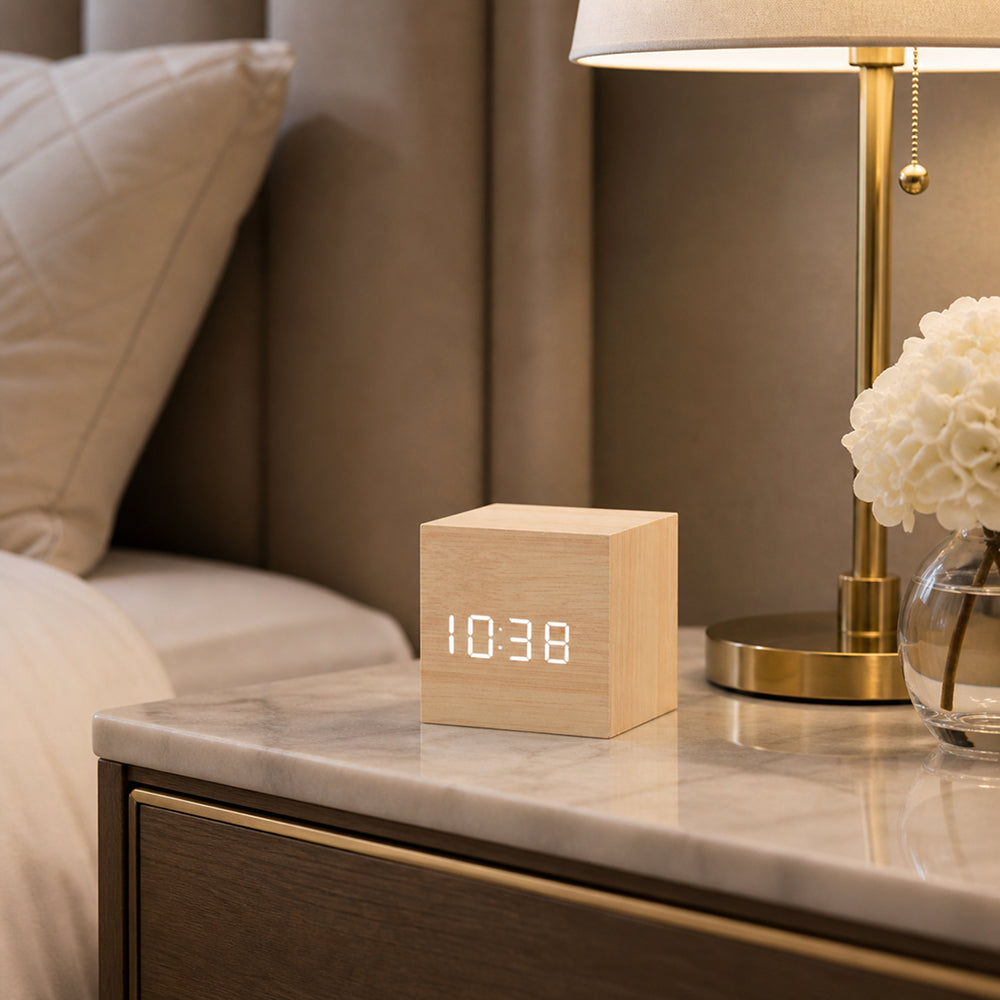 Velaro Wood Digital Clock