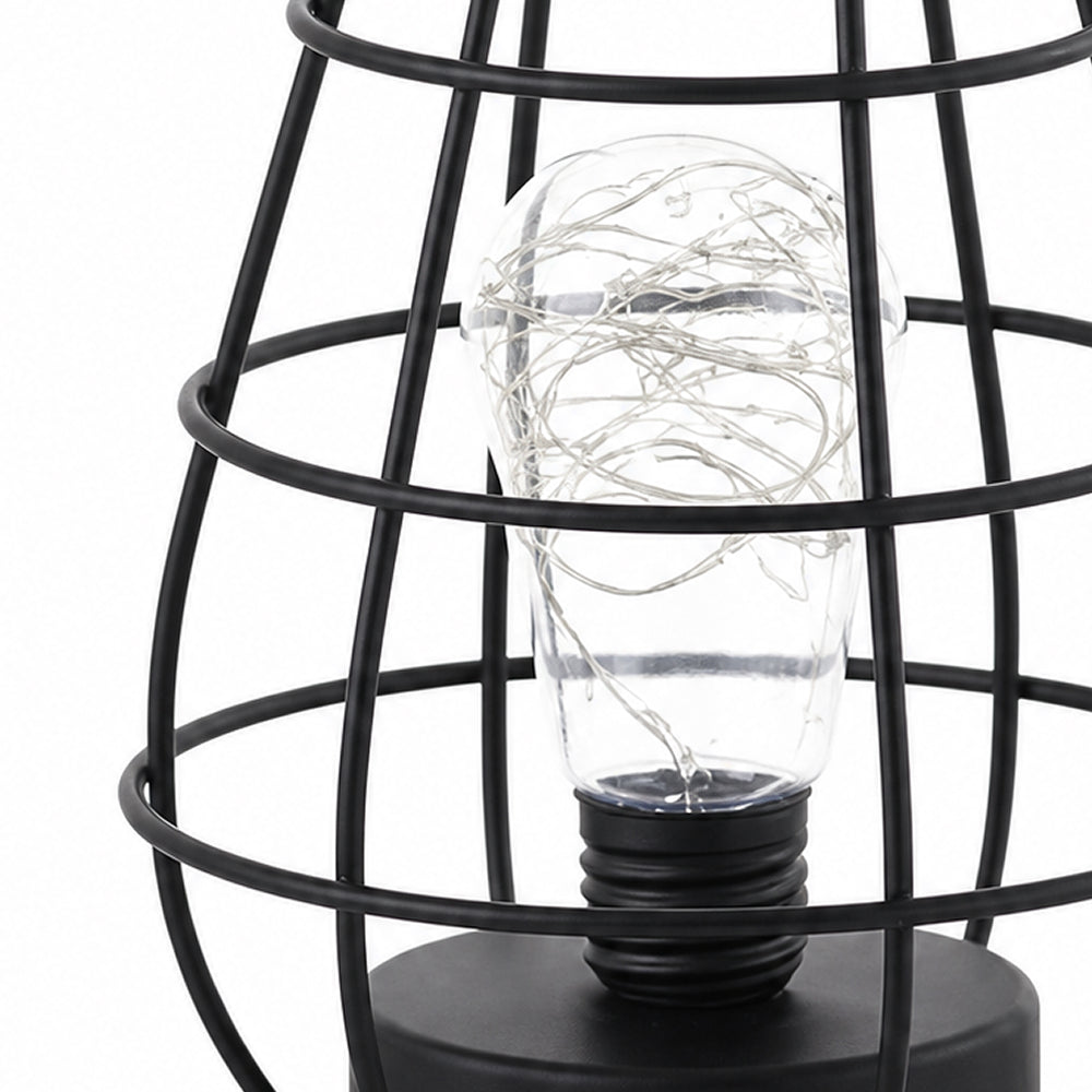 Velmora Cage Lantern Lamp