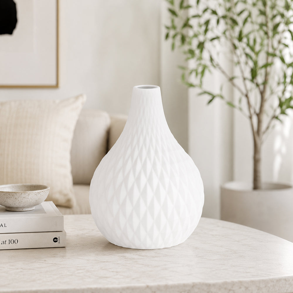 Velaro Diamond Sculpt Vase