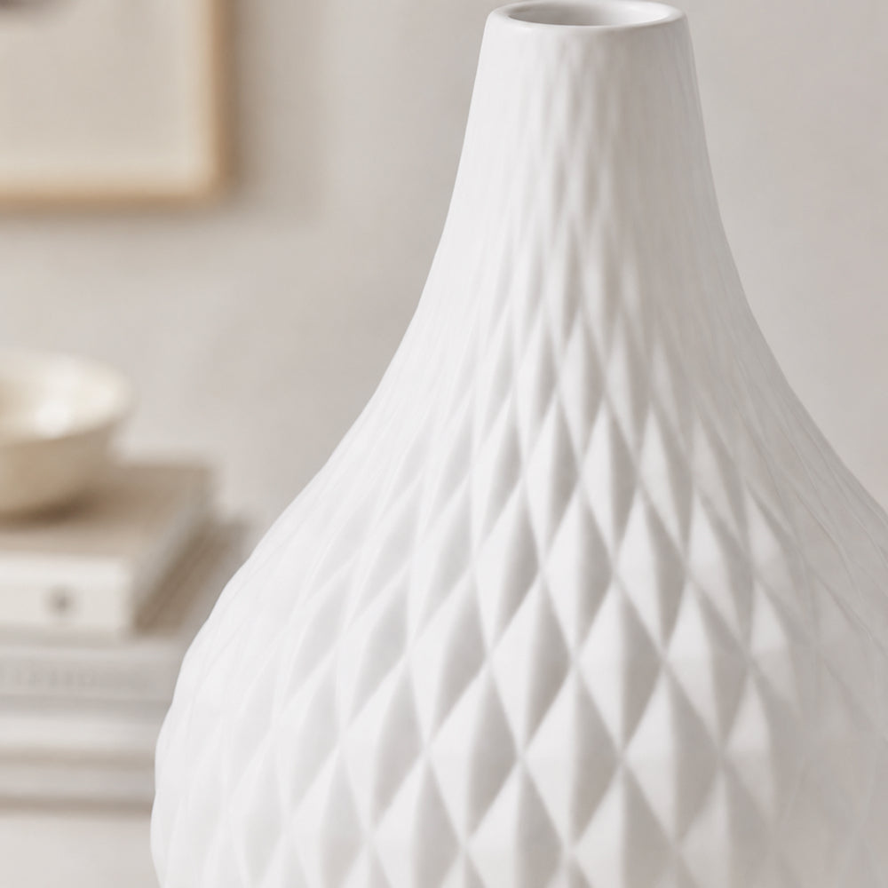 Vase en céramique de style Ins, ornements pour compositions florales, fleurs et fleurs séchées A