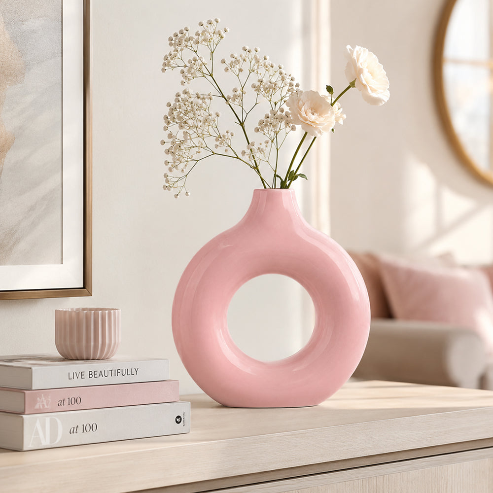 Nouveau vase à biscuits, appareil de composition florale à particules givrées