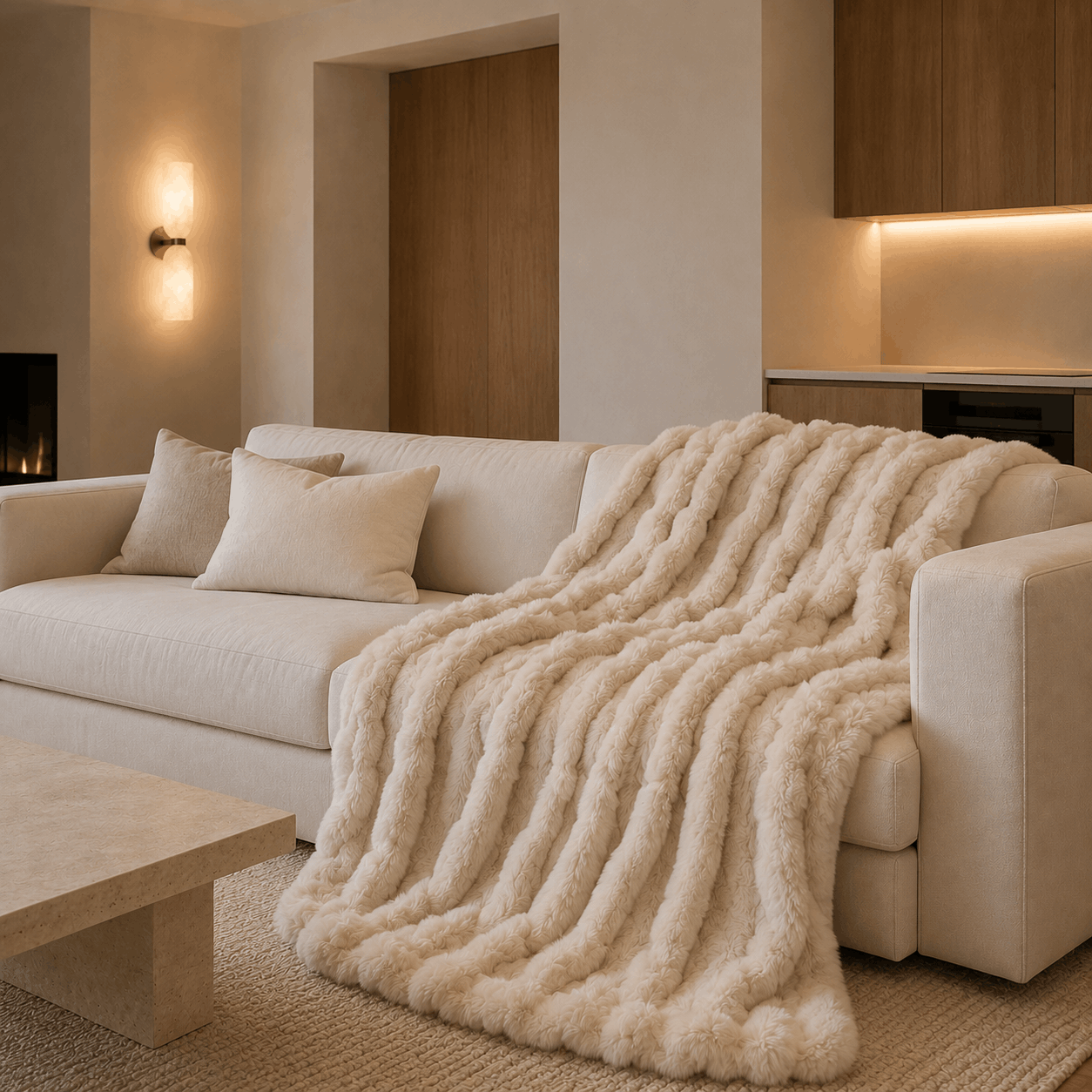 Kirra Fur Blanket