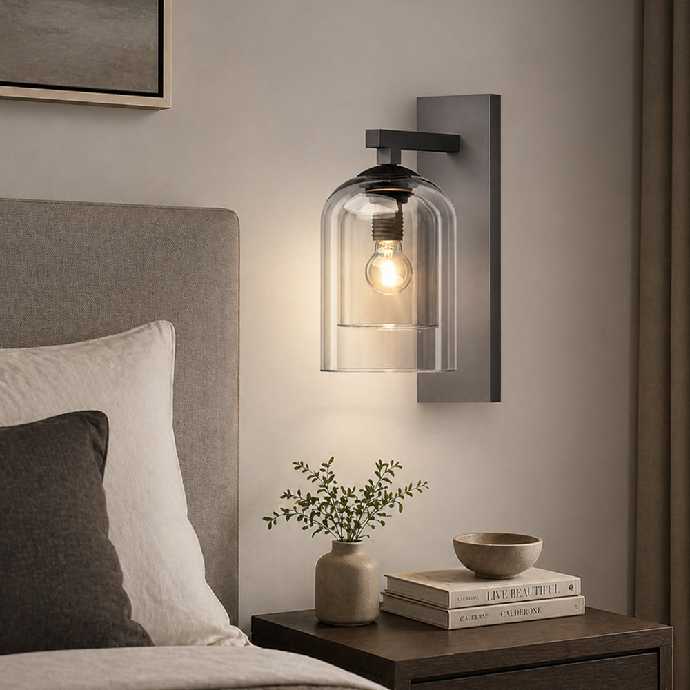Aureon Glass Wall Sconce