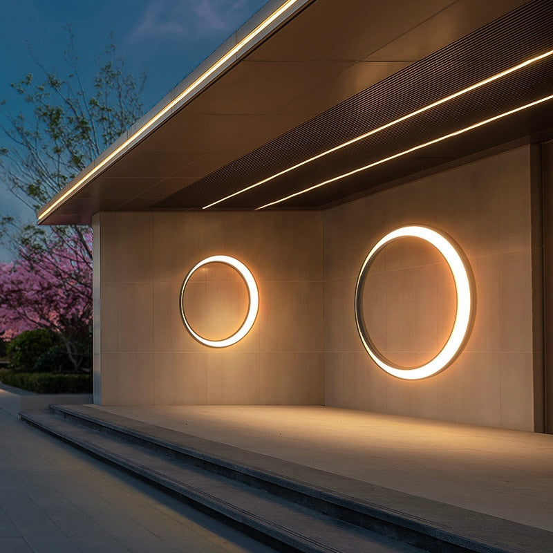 VZ Jamoole - Moon Outdoor Wall Light Modern IP65 Waterproof
