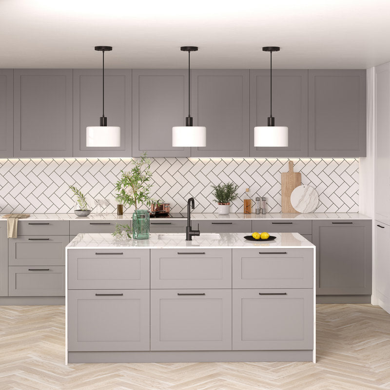 Aria Chiara Glass Drum Pendant Light
