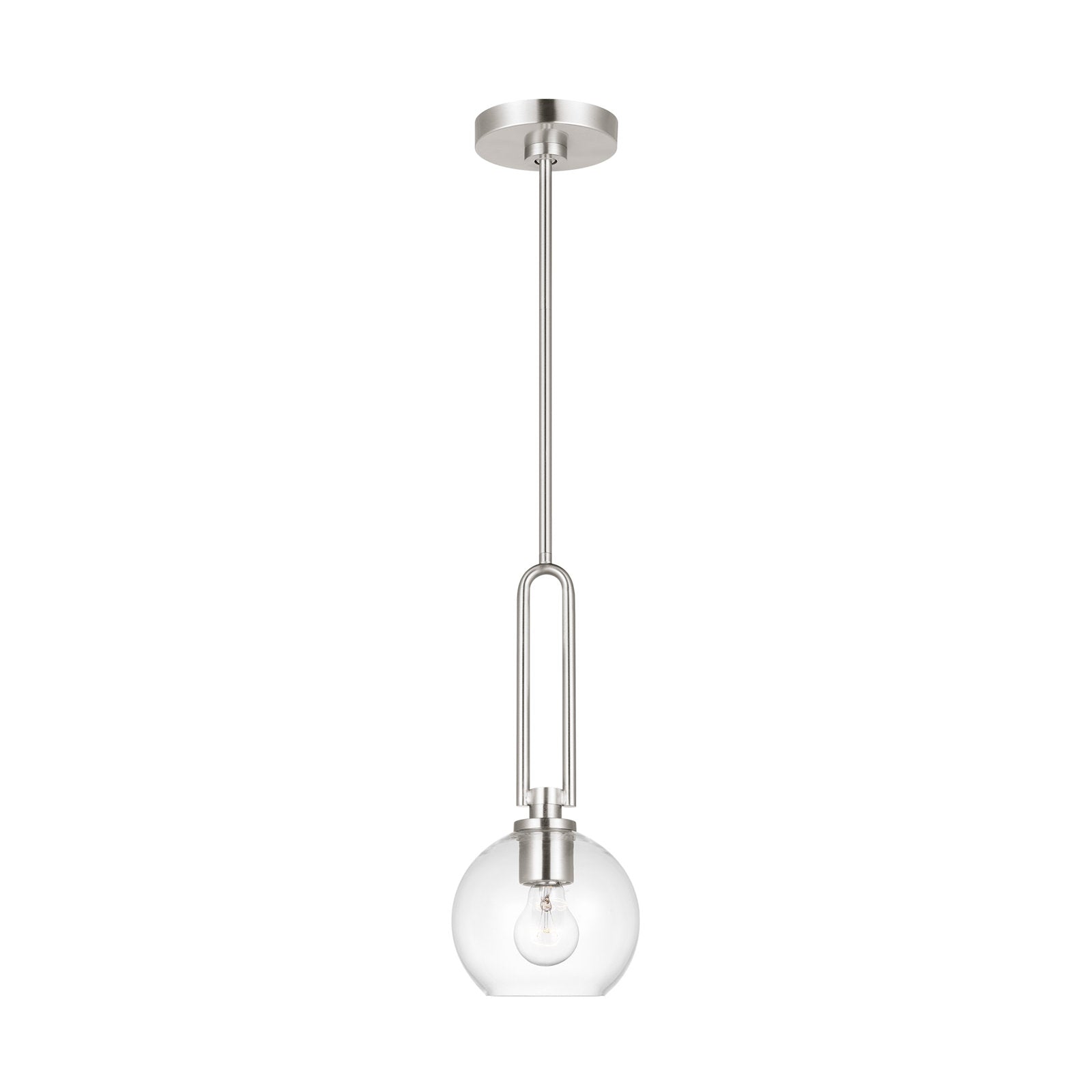 Luna Sospesa Glass Globe Pendant Light