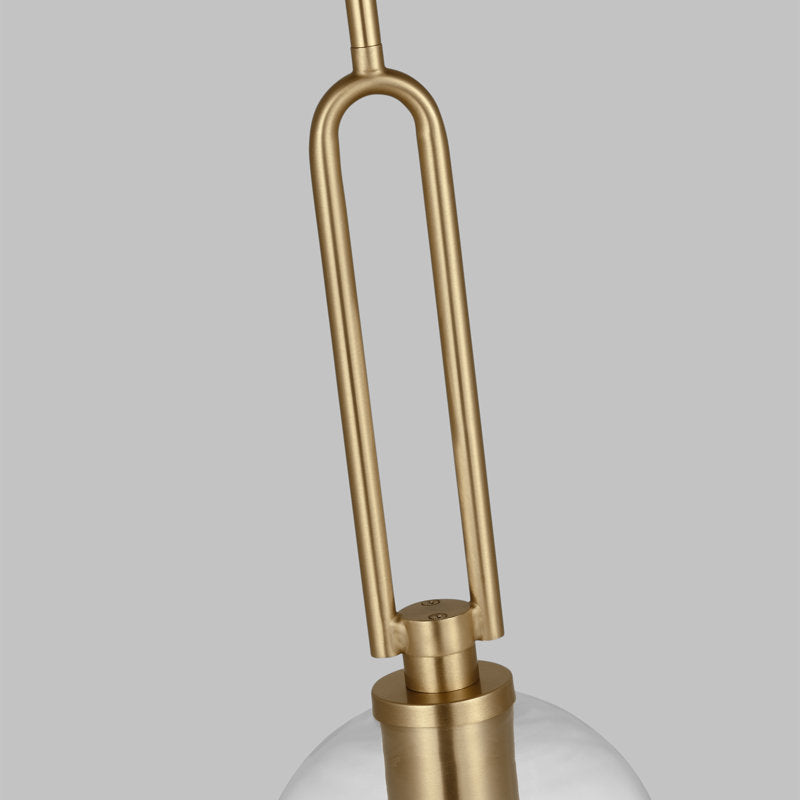 Luna Sospesa Glass Globe Pendant Light