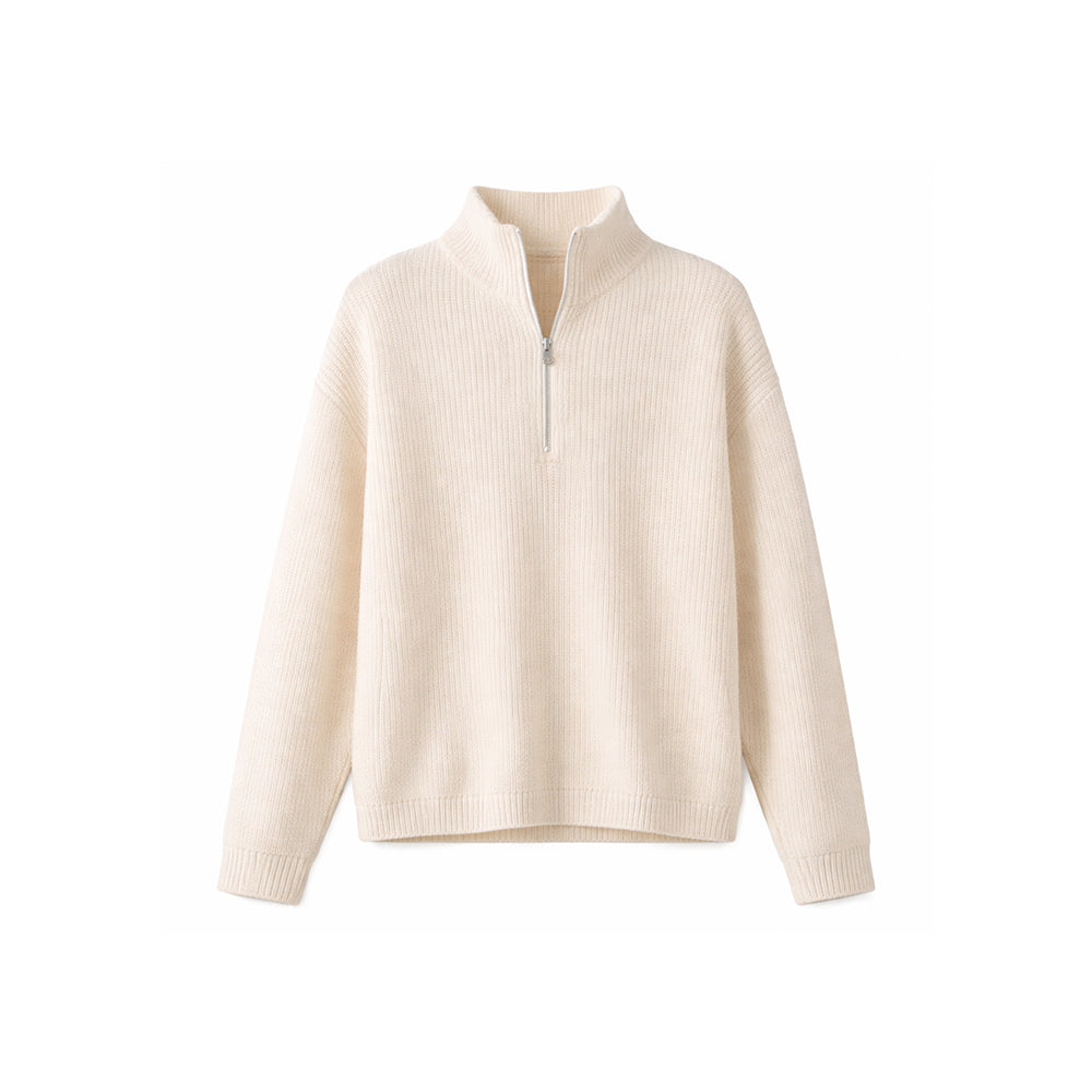 Cashmere Half Zip