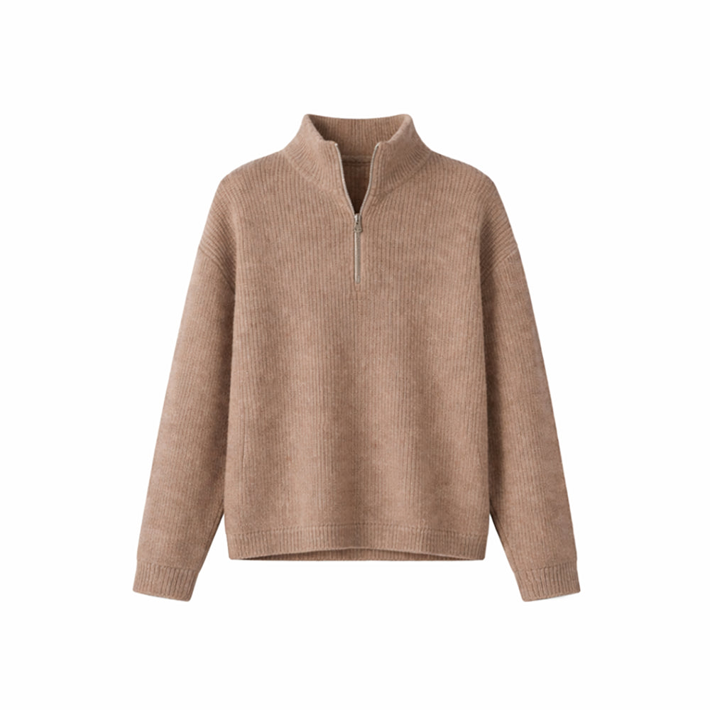 Cashmere Half Zip