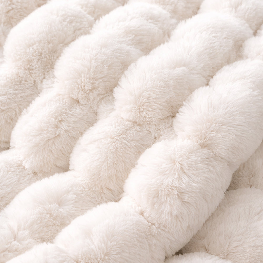 Ridgeline Faux Fur Throw Blanket
