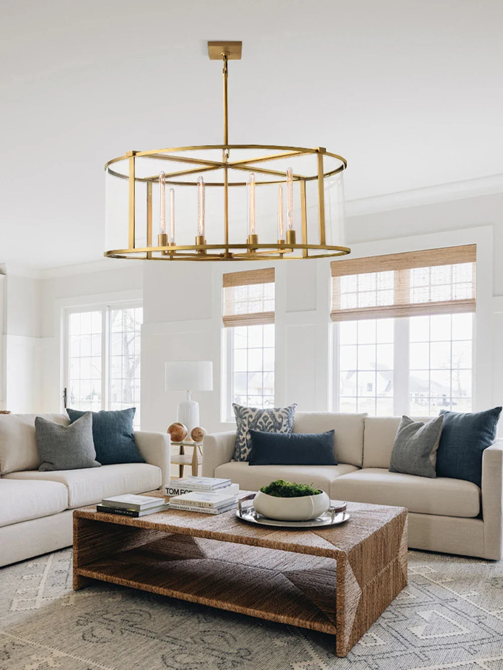 Koli Maling American Vintage Cage Chandelier
