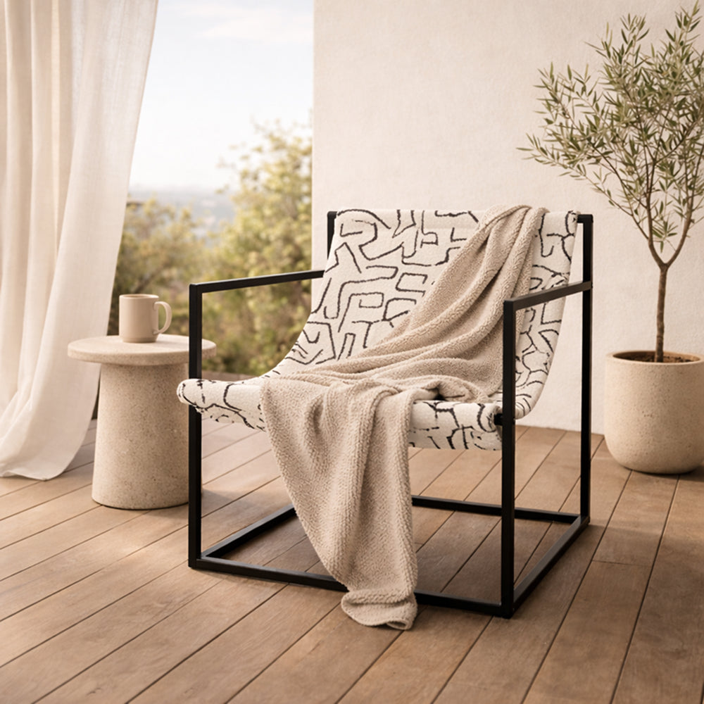 Fauteuil Nur Accent et chaise longue